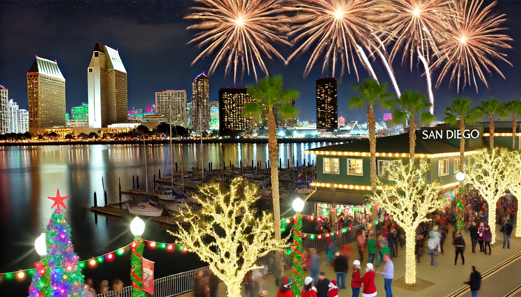 Natale e Capodanno, nella città californiana di San Diego