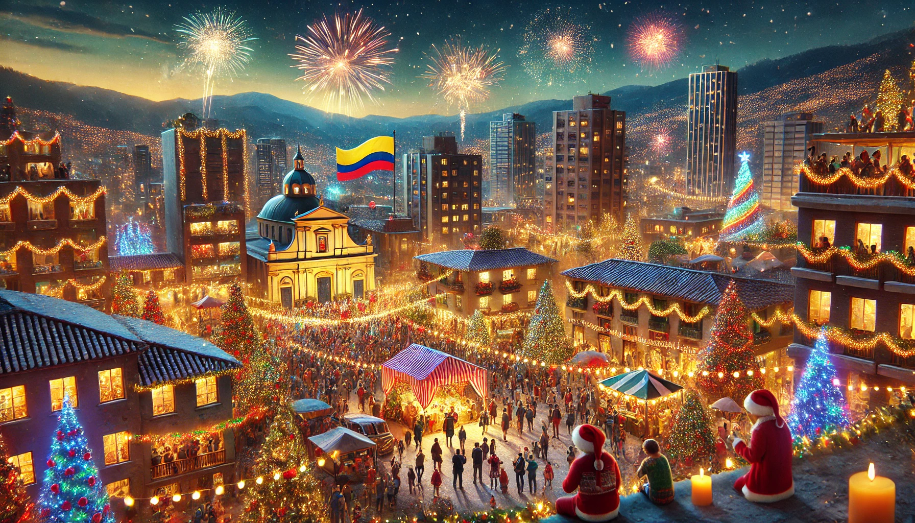 Natale e Capodanno nella città colombiana di Medellin