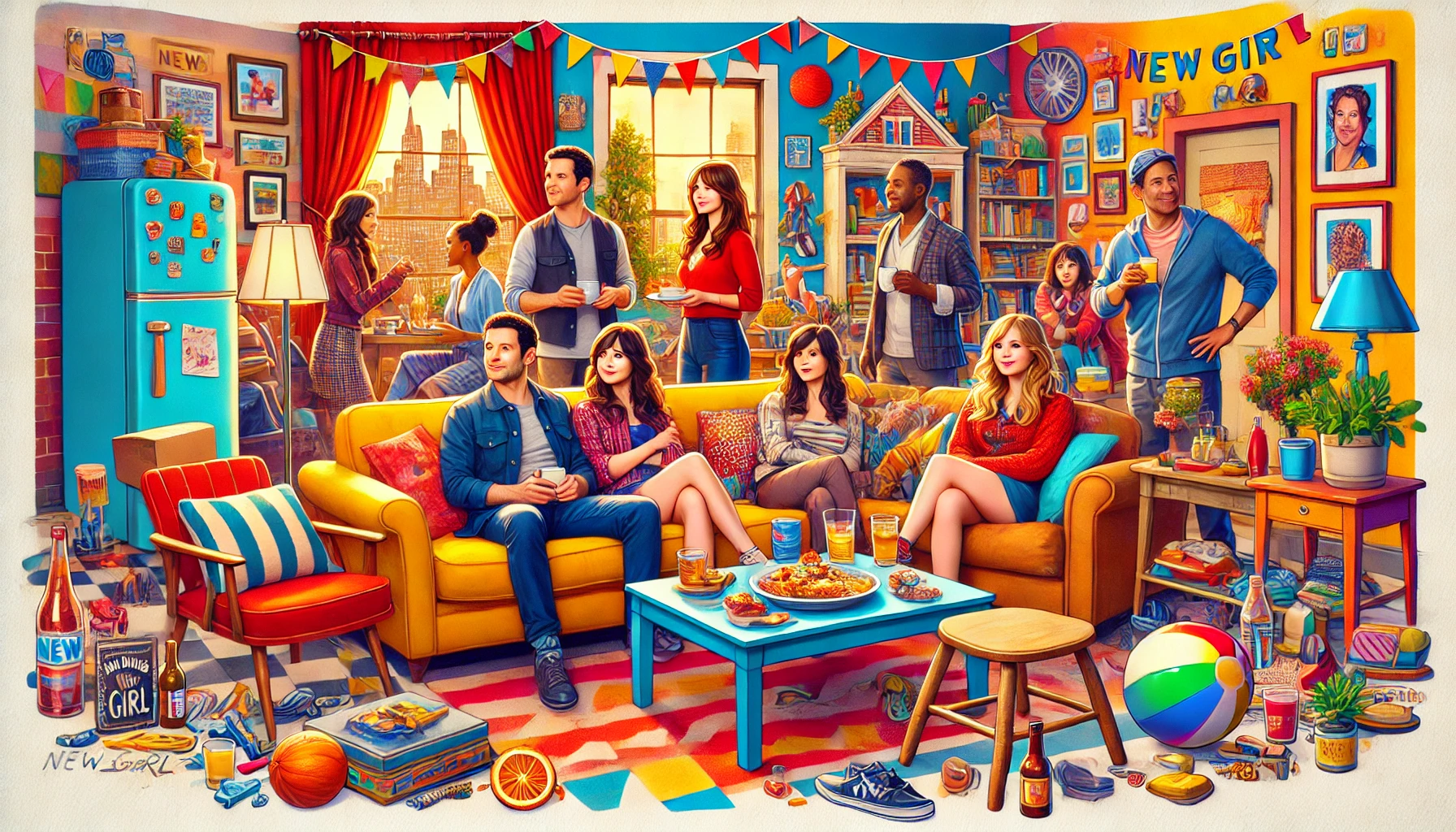 Serie TV tipo New Girl: le più divertenti