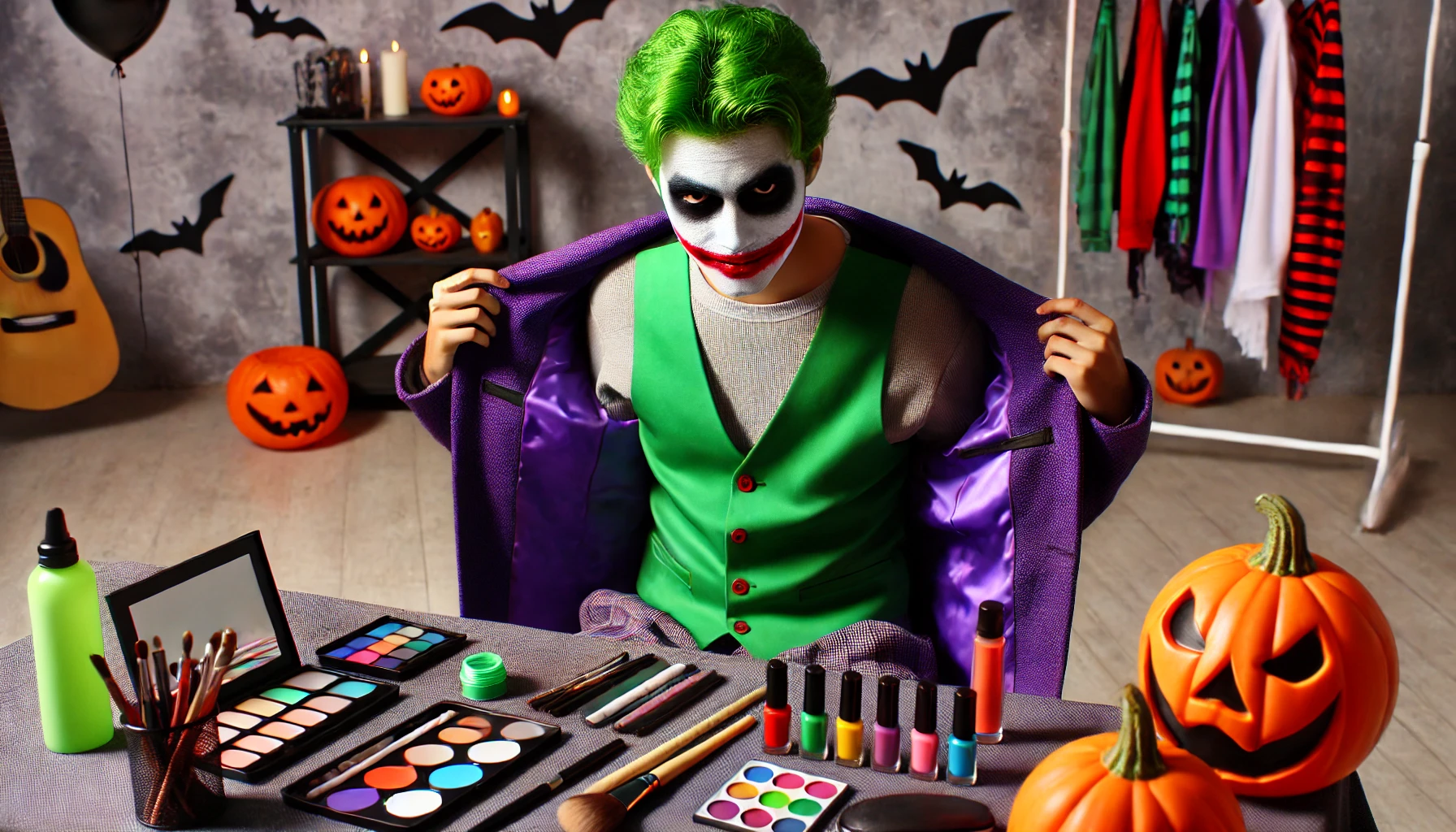 Joker: costume e trucco Halloween