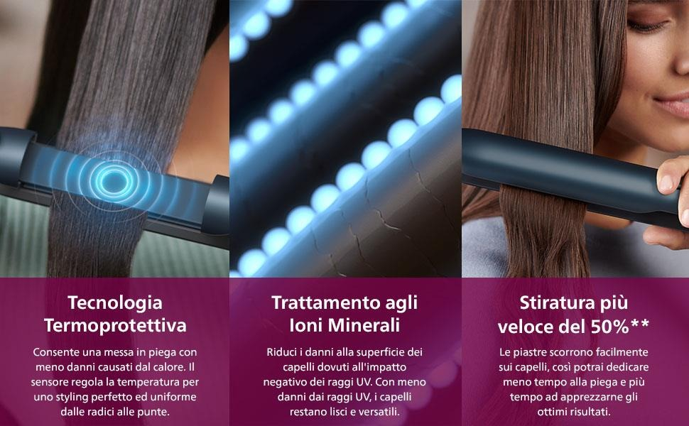 Piastra per capelli Philips serie 7000 al 35% in MENO - Studentville