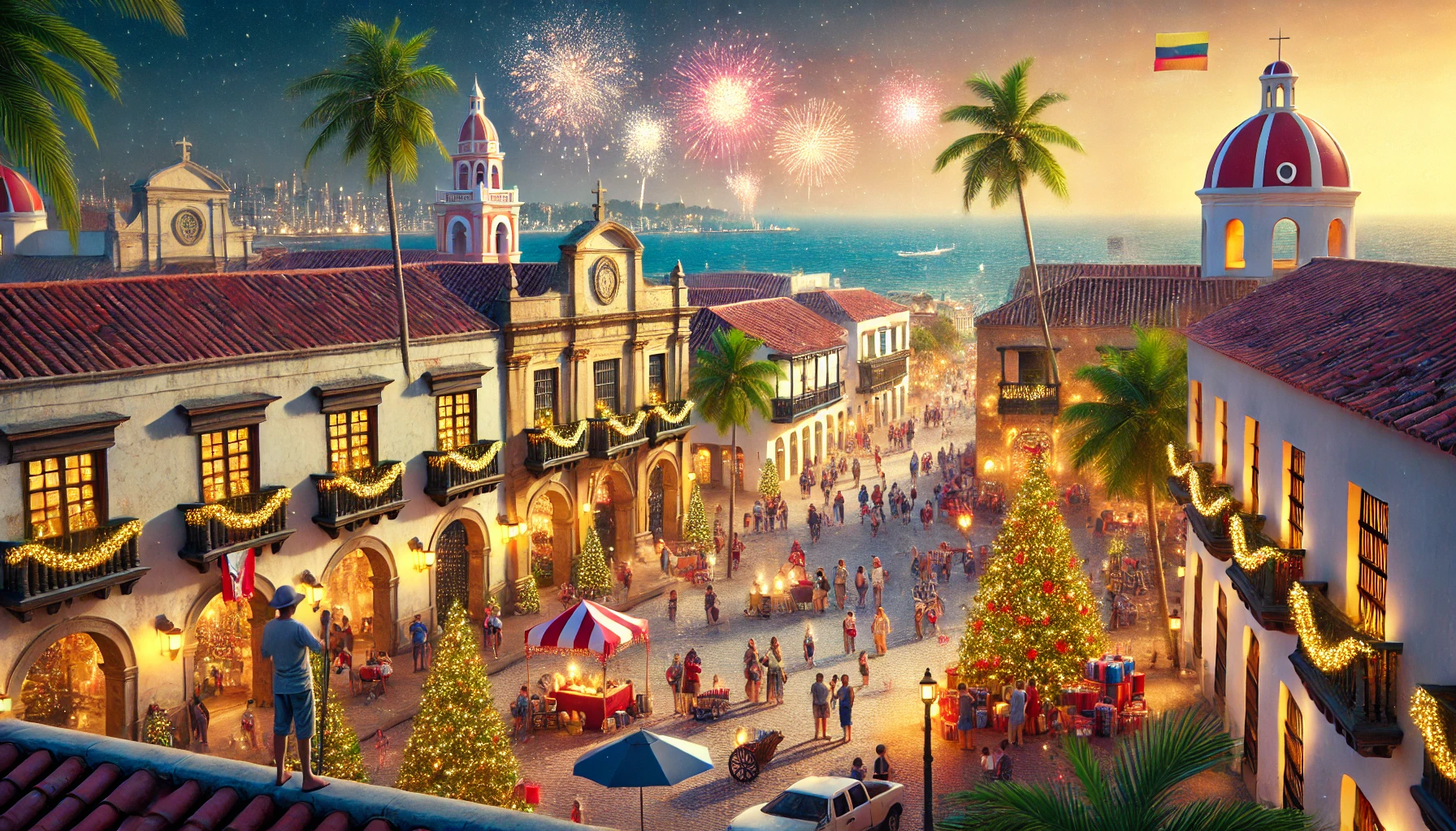 Natale e Capodanno nella città colombiana di Cartagena